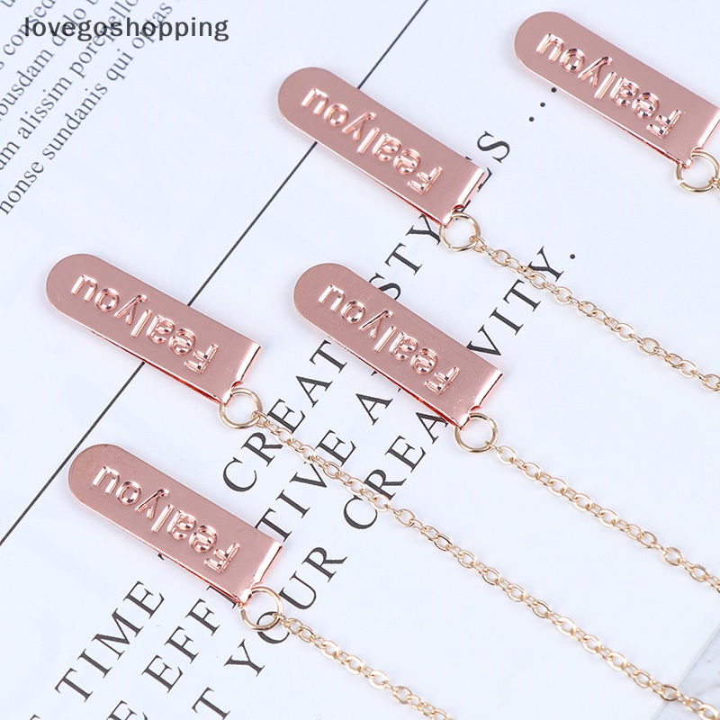 1 Thẻ Đánh Dấu Trang Sách Bằng Kim Loại Hình Thỏ Dễ Thương