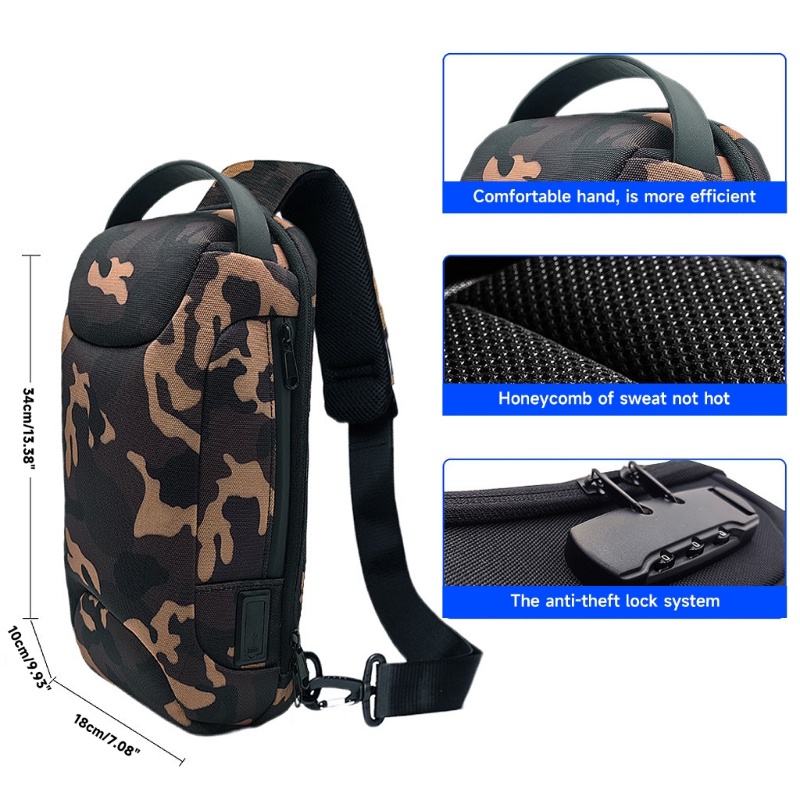 Túi Đeo Chéo Ngực Đựng Bảo Vệ Chống Trộm Dành Cho ROG-Ally