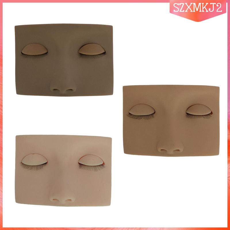 Set 2 Cặp Lông Mi Giả Dùng Luyện Tập Trang Điểm Mắt Mát Xa Tiện Dụng