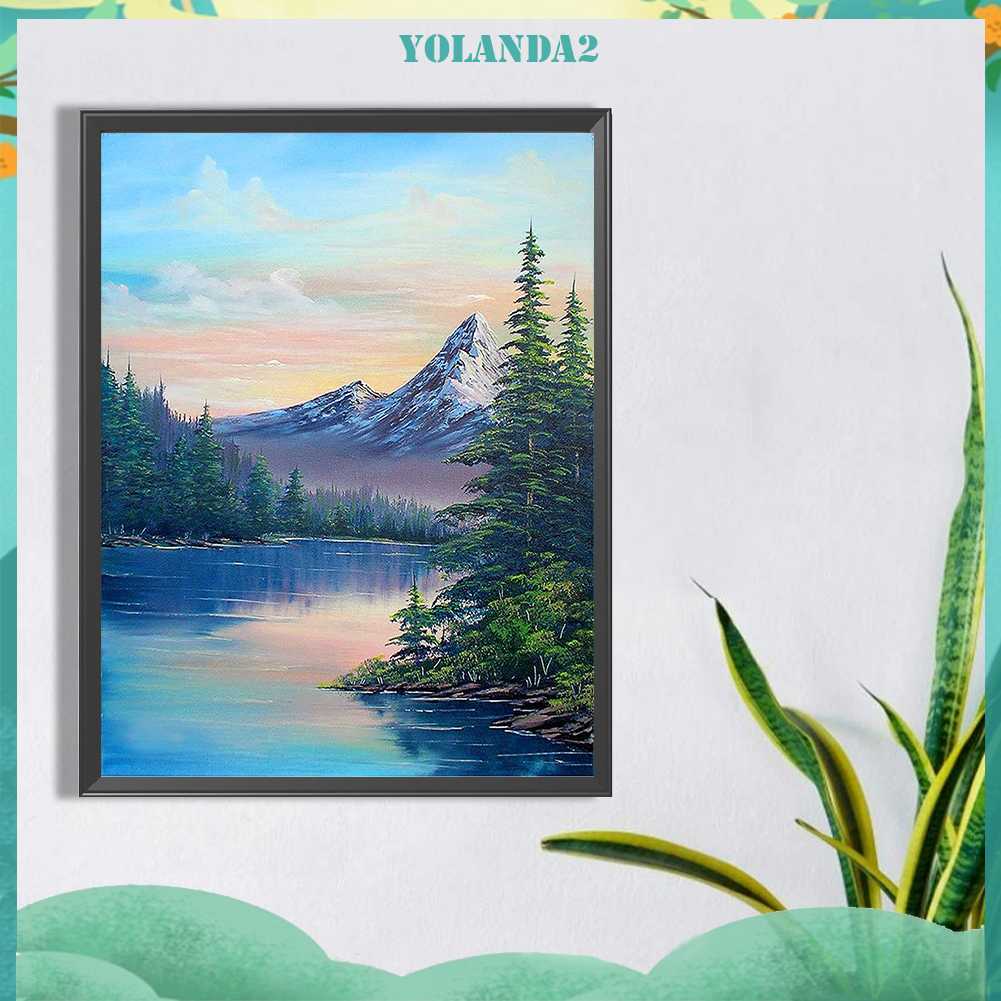 Tranh Đính Đá Kim Cương Toàn Bộ 5D DIY Hình Vẽ Phong Cảnh Trang Trí Nhà Cửa