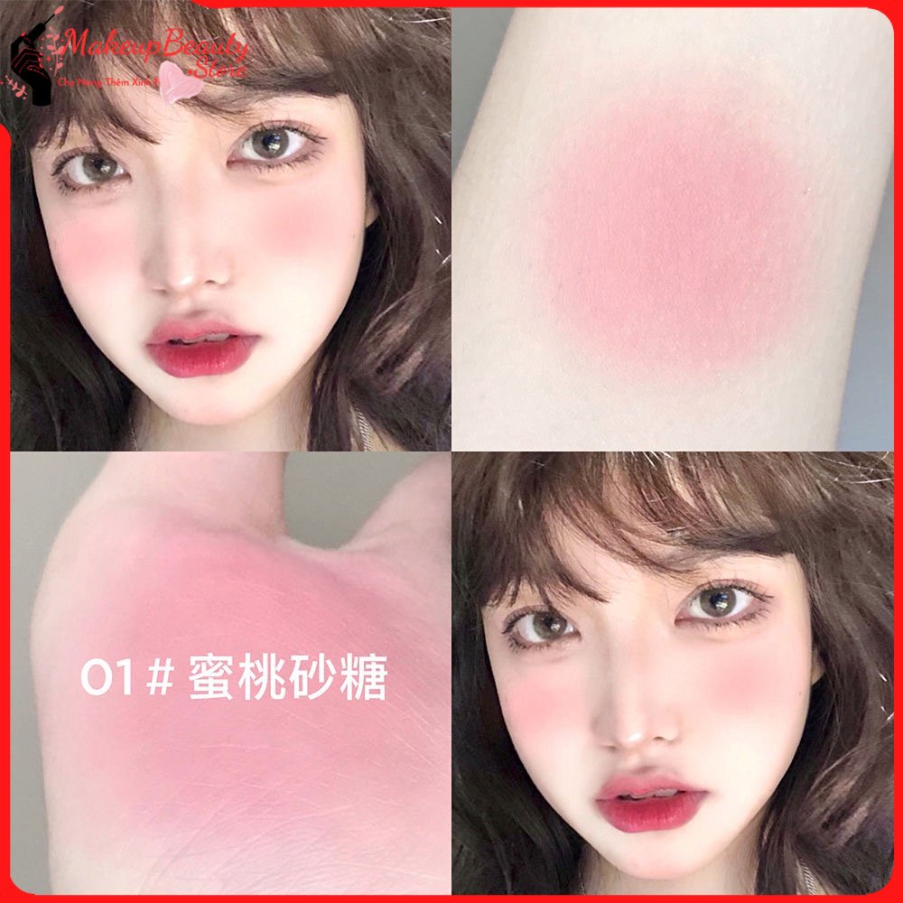 Phấn má Lameila đơn sắc, phấn má hồng nội địa trung F22 MS 828