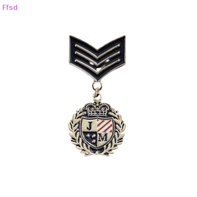 {Ffsd} Ghim Cài Áo Hình Sư Tử Vàng Phong Cách Harajuku Cổ Điển Sáng Tạo Cho Nam