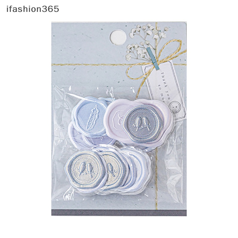 Set 18 Miếng Dán Trang Trí Niêm Phong DIY Thời Trang ifashion365