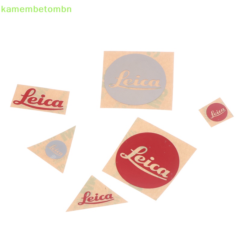 Miếng Dán Kim Loại Hình Logo Kamembbn Leica Trang Trí Điện Thoại / Máy Ảnh