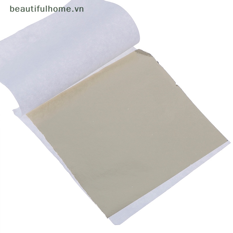 Bộ 100 Tấm Lá Vàng Dùng Trang Trí Thủ Công