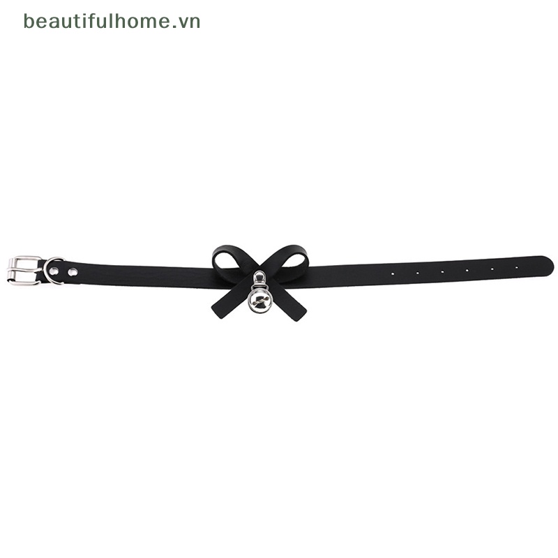 Vòng Cổ Choker Da Phong Cách Gothic Punk Cá Tính Cho Nam Nữ