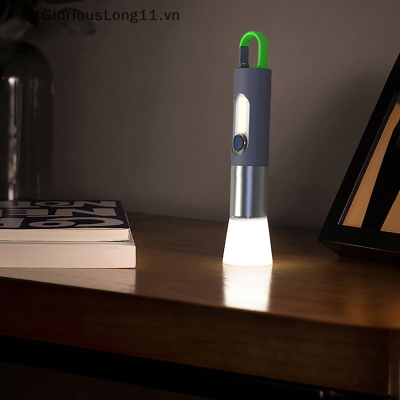 Đèn Pin Laser Có Thể Sạc Lại Với 4 Chế Độ Chiếu Sáng Tiện Dụng