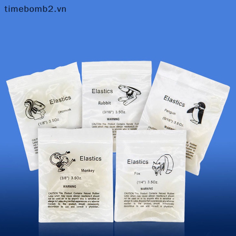 Set 100 / 1 Túi Dây Cao Su Chỉnh Hình Chỉnh Hình Chuyên Dụng