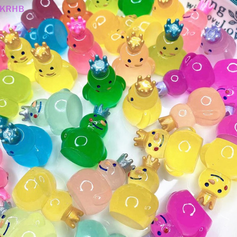 Krhb Set 5 Tượng Nhỏ Phát Sáng Trong Bóng Tối Trang Trí Tiểu Cảnh Craf Mới