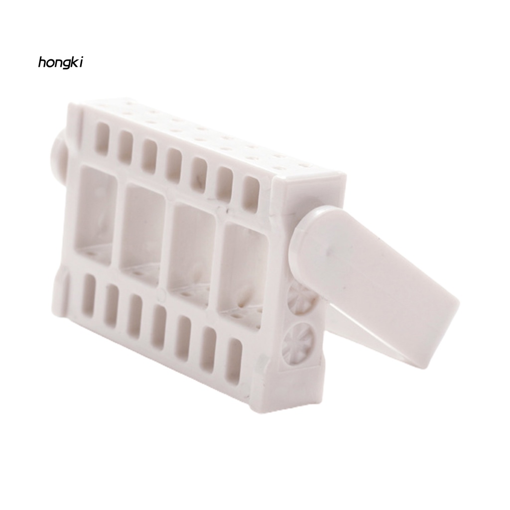 Giá Đỡ Đầu Khoan Móng Tay 16 Ngăn Độ Bền Cao Chống Bụi Có Thể Điều Chỉnh Chiều Cao