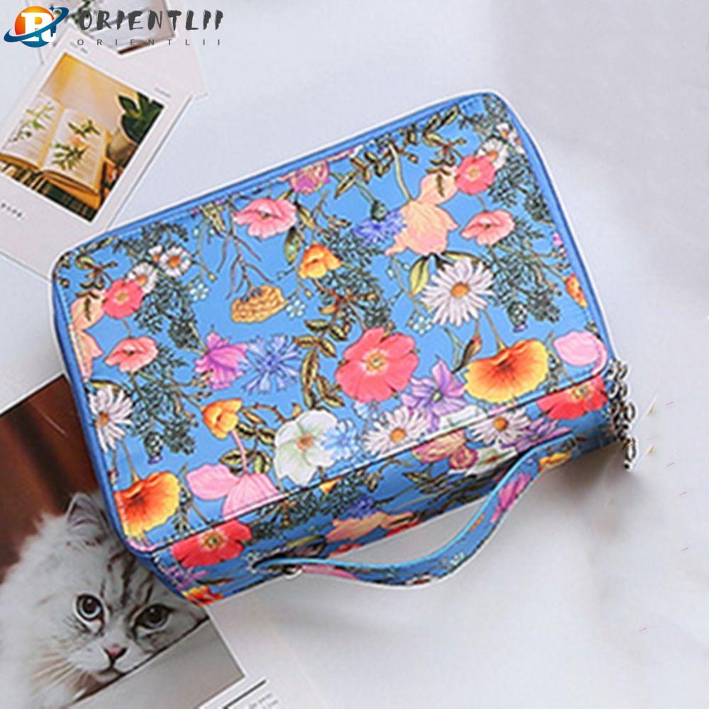 Túi Đựng Bút Bằng Vải Oxford Sức Chứa Lớn Màu Sắc Chất Lượng Cao