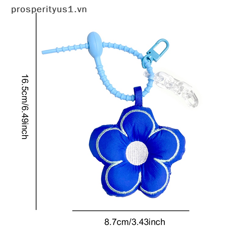[prosperityus1] Móc Khóa / Túi Xách / Chìa Khóa Hình Hoa Trang Trí Xe Hơi [VN]