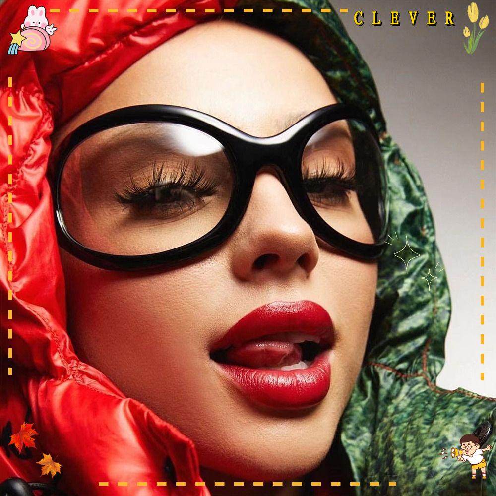 Kính Mát Oversize Chống Tia UV400 Hip Hop Y2K Cho Nam Và Nữ