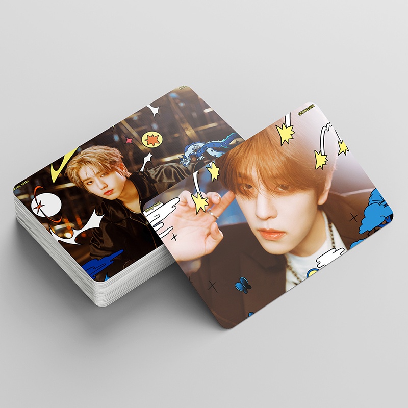 Stray Kids LOMO Card Set 55 Tấm Thẻ Ảnh S-Class Hình Nhóm Nhạc KPOP