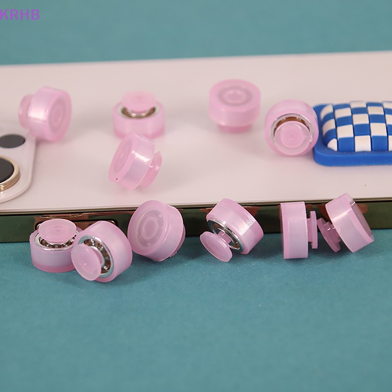 Set 10 Phụ Kiện Trang Trí Móng Tay Nghệ Thuật Dạng Xoay Tiện Lợi Mới