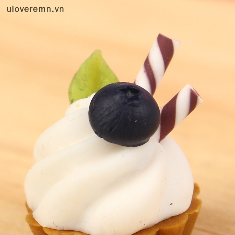 1 Ly Bánh Cupcake Mini Tỉ Lệ 1: 12 Cho Nhà Búp Bê