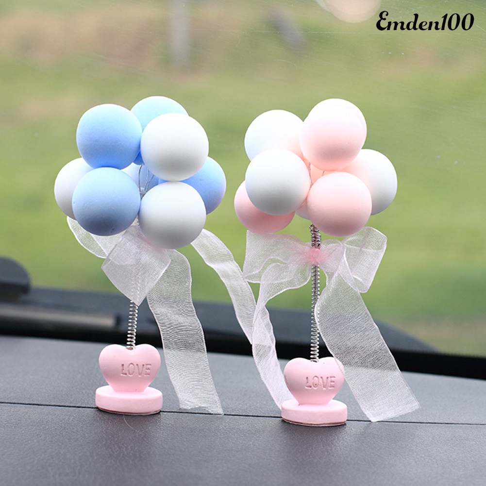 Bong Bóng Nhiều Màu Trang Trí Nội Thất Xe Hơi