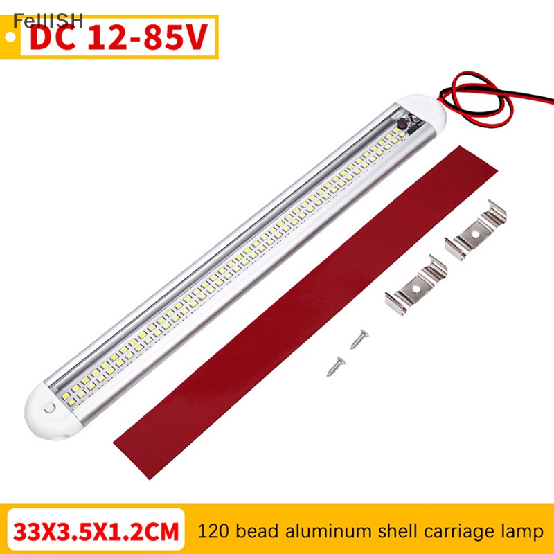 Dải Đèn Led 12-85V 120 Bóng 439br Trang Trí Nội Thất Xe Hơi Có Công Tắc Bật / Tắt