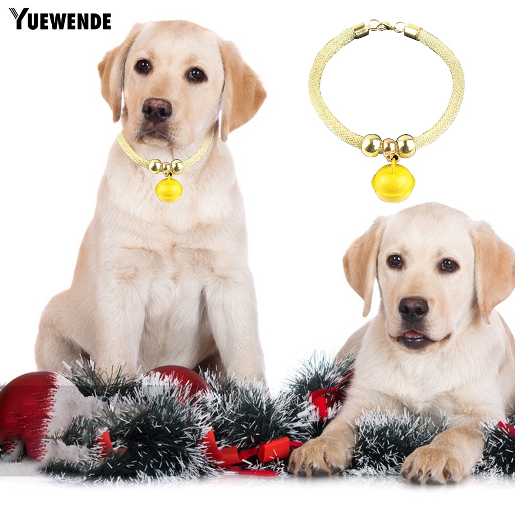 Vòng Cổ YQ.E Có Thể Điều Chỉnh Kèm Chuông Trang Trí Cho Thú Cưng