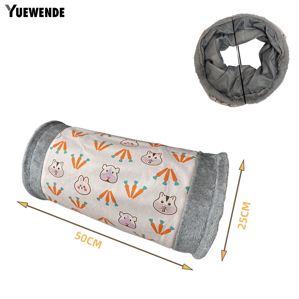 Đường Hầm Mềm Mại Thoải Mái Gấp Gọn Được In Họa Tiết Hoạt Hình Cho Hamster / Mèo / Thỏ