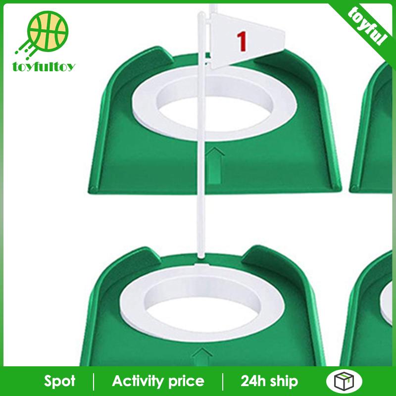Bộ 9 Cốc Luyện Tập Đánh Golf Có Lỗ Treo Sân Tiện Dụng