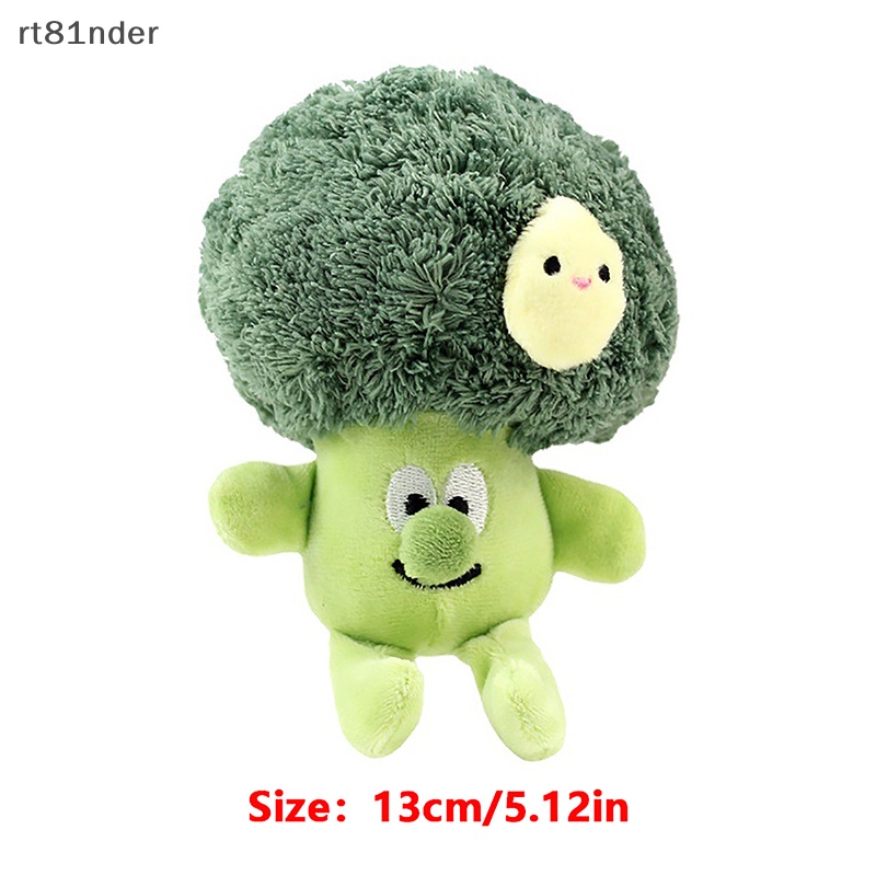 Rt Đồ chơi nhồi bông Broccoli Mềm Mại Hình Rau Củ Quả Dễ Thương Cho Bé