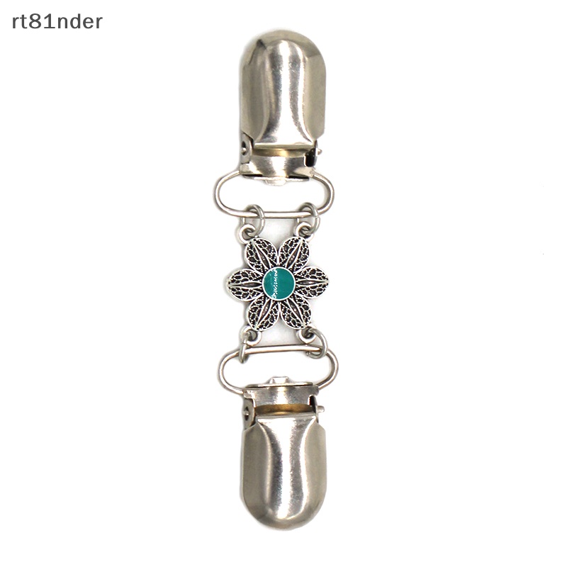 Rt Kẹp Cài Khăn Choàng Lụa Dầu Hình Bông Hoa Thời Trang Vintage Chống Ánh Sáng Dành Cho Bạn Nữ n