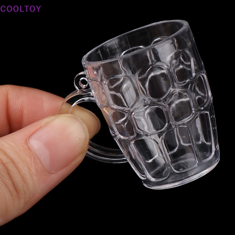 Set 12 Ly Nước Mini Trang Trí Nhà Búp Bê Xinh Xắn