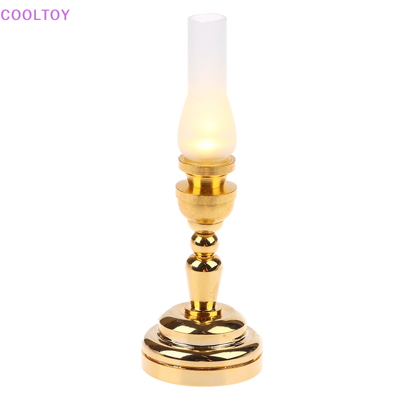 Đèn Bàn LED Tỉ Lệ 1: 12 Có Công Tắc Dùng Để Trang Trí Nhà Búp Bê