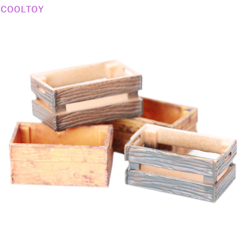 Hộp Đựng Vật Dụng Mini 1 / 6 1 / 12 Cho Nhà Búp Bê