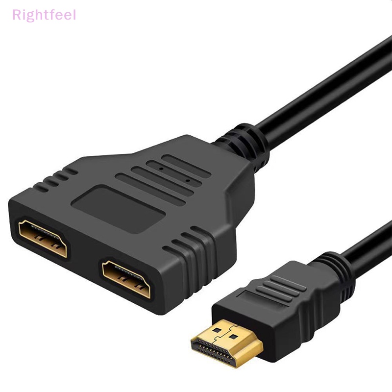 Dây Cáp Chuyển Đổi HDMI 2 Cổng 1080P Cho Thiết Bị Đa Phương Tiện Mới
