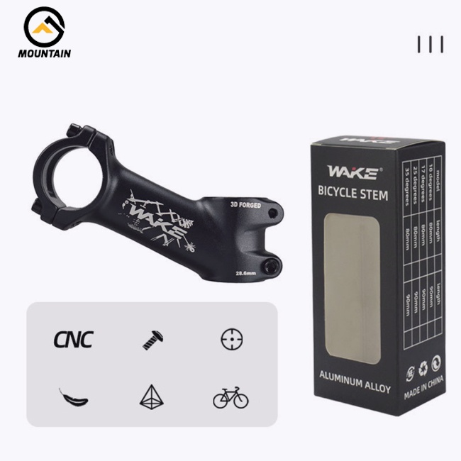 Pô Tăng Bằng Hợp Kim Nhôm 10 / 17 / 25 / 35 Độ 60 / 70 / 80 / 90 / 100 / 110mm Dành Cho Xe Đạp Leo Núi