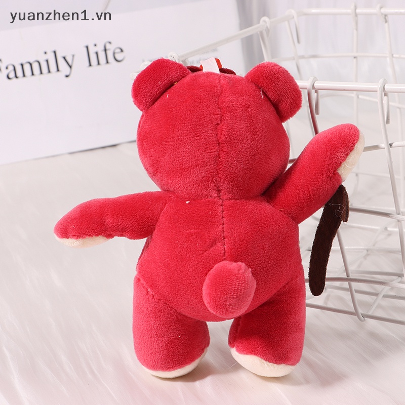 Móc Khóa Hình Quả Dâu Nhồi Bông Đáng Yêu