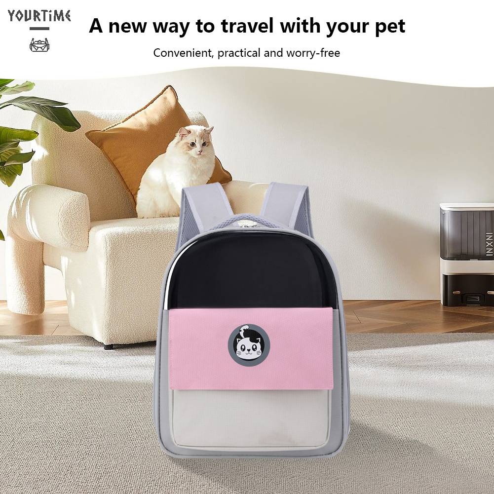 Balo Du Lịch Thoáng Khí Chống Văng Nước Dành Cho Chó Mèo