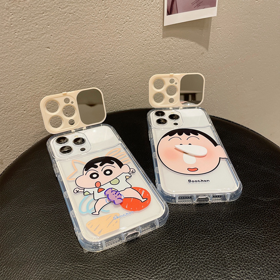 Ốp Điện Thoại Silicone Mềm Hoạt Hình Cậu Bé Bút Chì Cho iPhone 6 6S 7 8 Plus 11 12 13 14 Pro MAX Mini Plus 11Pro X XR XS MAX SE 2020