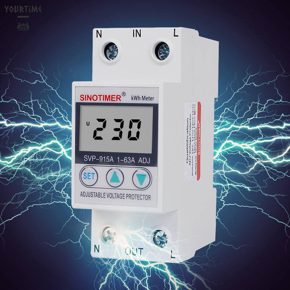 Thiết Bị Đo Điện Áp 230VAC KWH 63A / 80A Chuyên Dụng Cho Nhà Cửa