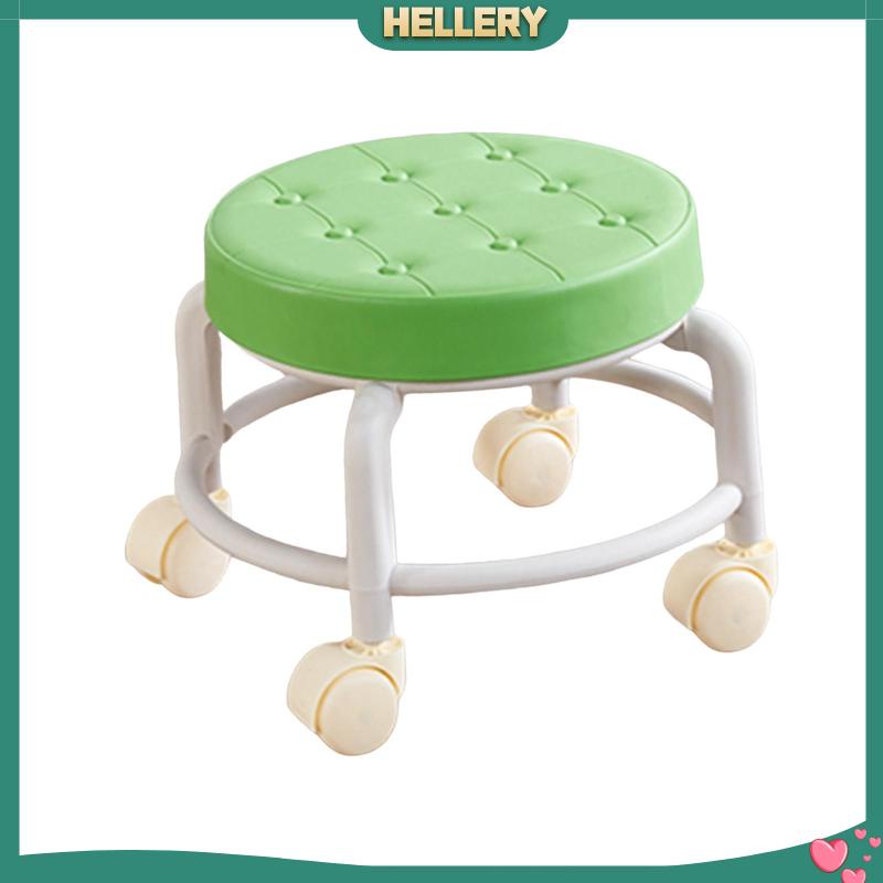 Ghế Đẩu Mini Có Bánh Lăn Thấp Di Chuyển Thoải Mái Tiện Dụng Cho Nhà Cửa / Văn Phòng