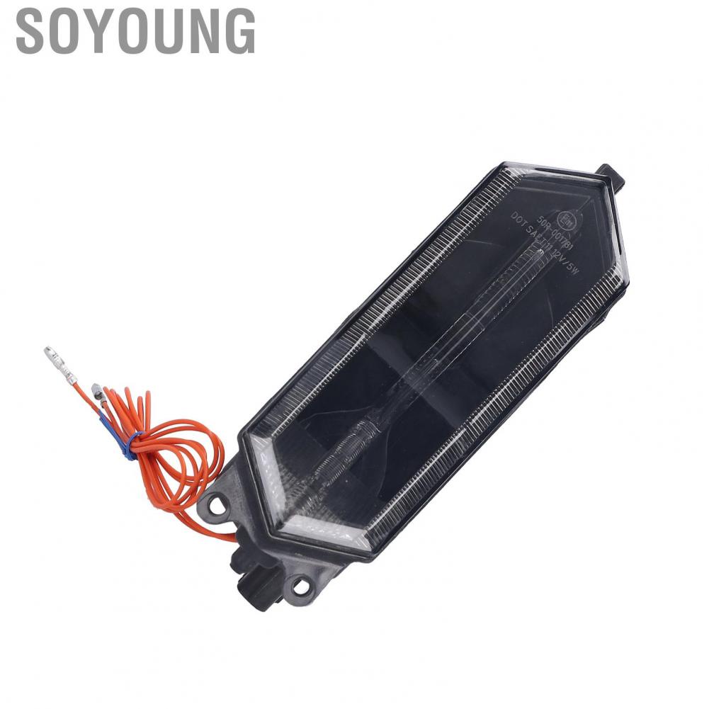 Soyoung Motorcycle  Taillight Assembly Rear Position Turn Signal Indicator Modification Fit for YAMAHA YZF-R1 M 2015-2018