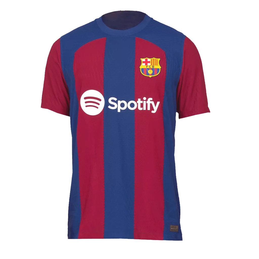 Áo Thun Bóng Đá Thể Thao QY 2023-2024 Barcelona Sân Nhà Lewandowski Jong Fati Dembele Pedri Plus Size