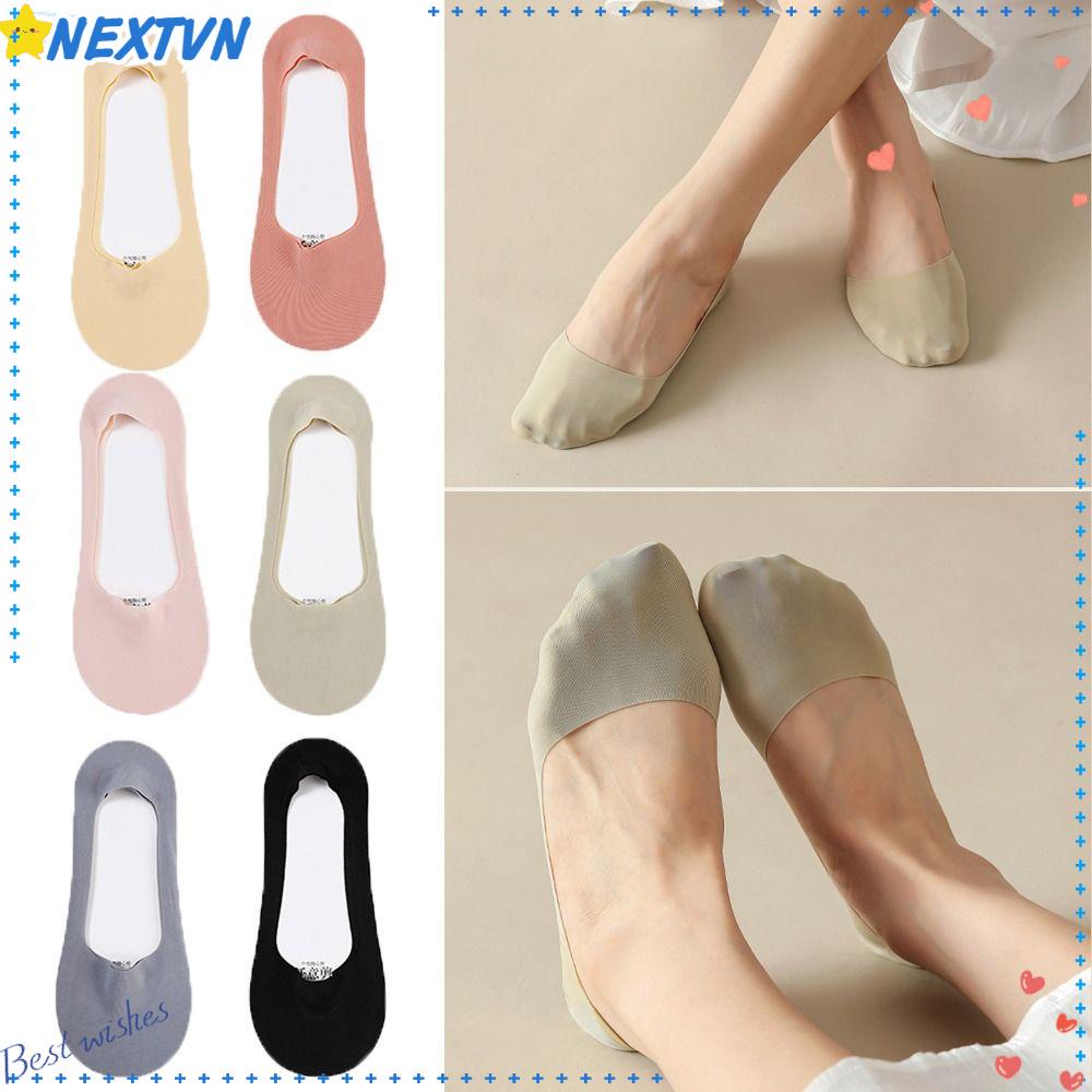 Set 5 Đôi Vớ Chống Trượt Thời Trang Cho Nữ