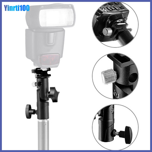 Giá Đỡ Dù / Đèn Flash Cho Máy Ảnh DSLR Hình Chữ E