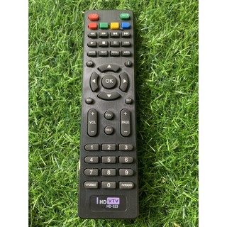 Điều khiển đầu thu hd vtv, remote vtv hd tivi box - hàng tốt
