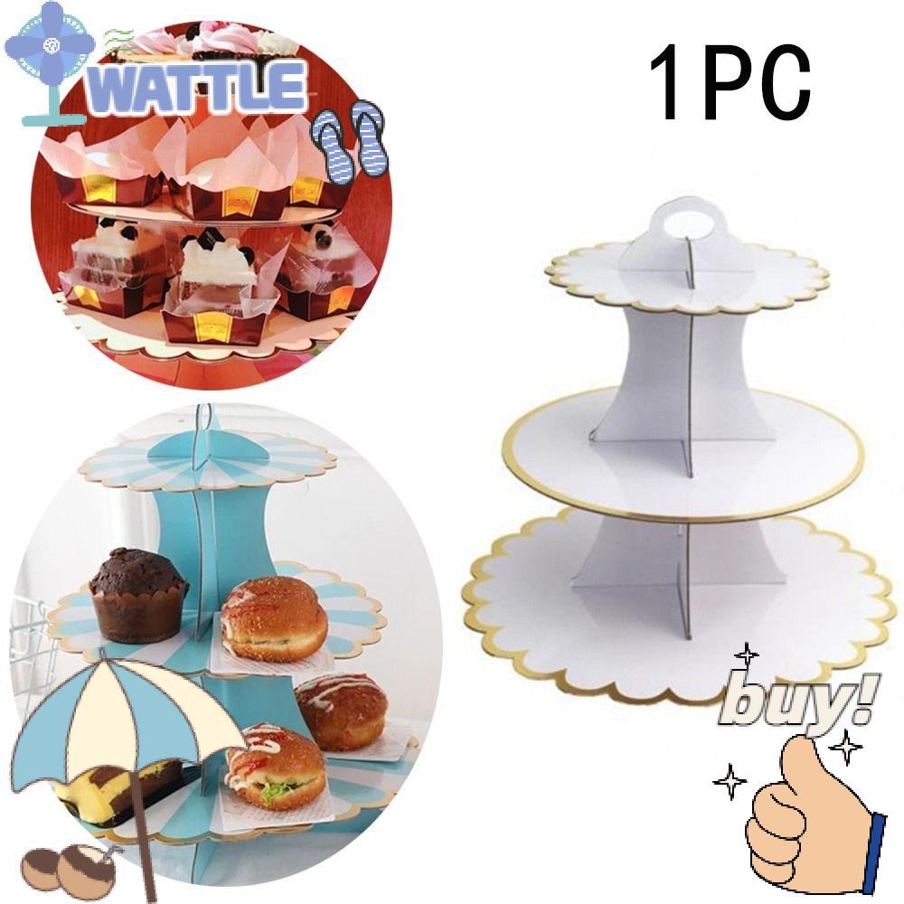 Giá Đỡ 3 Tầng Trưng Bày Bánh Cupcake / Tráng Miệng Trang Trí Tiệc Cưới / Sinh Nhật