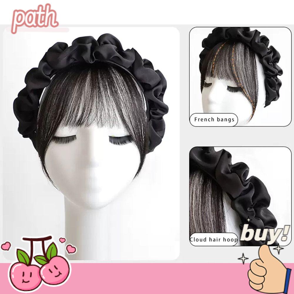 Băng Đô Cài Tóc Bản Rộng Chống Trượt Phong Cách Hàn Quốc Cho Nữ