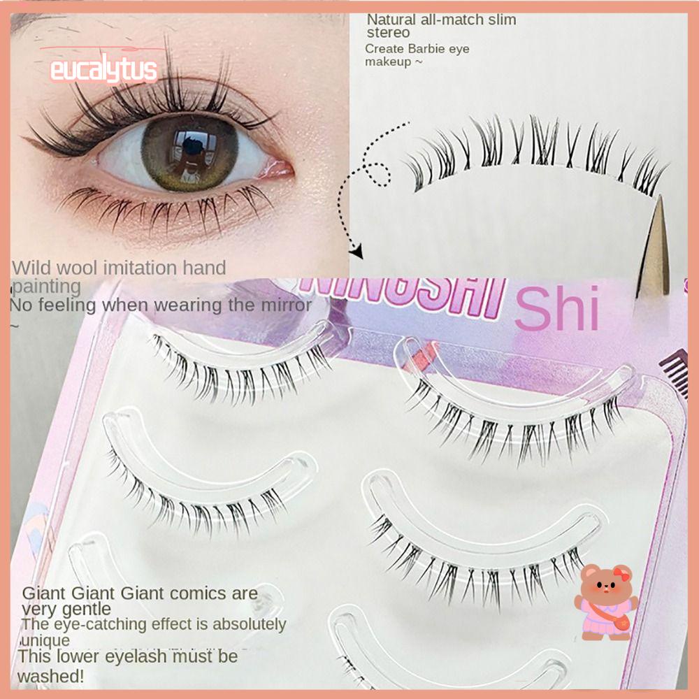 Lông Mi Giả Thân Mềm Trong Suốt Trang Điểm Cho Nữ