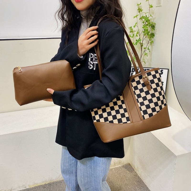 Ielgy Túi Tote Đeo Vai Thời Trang Cổ Điển Nhỏ Gọn Dành Cho Trẻ Em