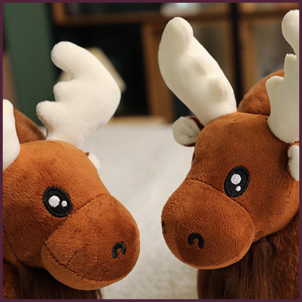 Đồ chơi nhồi bông Hình Moose Mềm Mại Và Thoải Mái