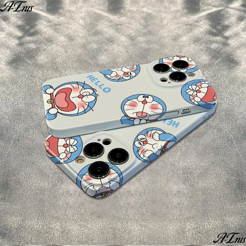Ốp Điện Thoại Dẻo Họa Tiết Hoạt Hình Doremon Dễ Thương Chống Sốc Cho iPhone12max Apple 14Promax 78 13