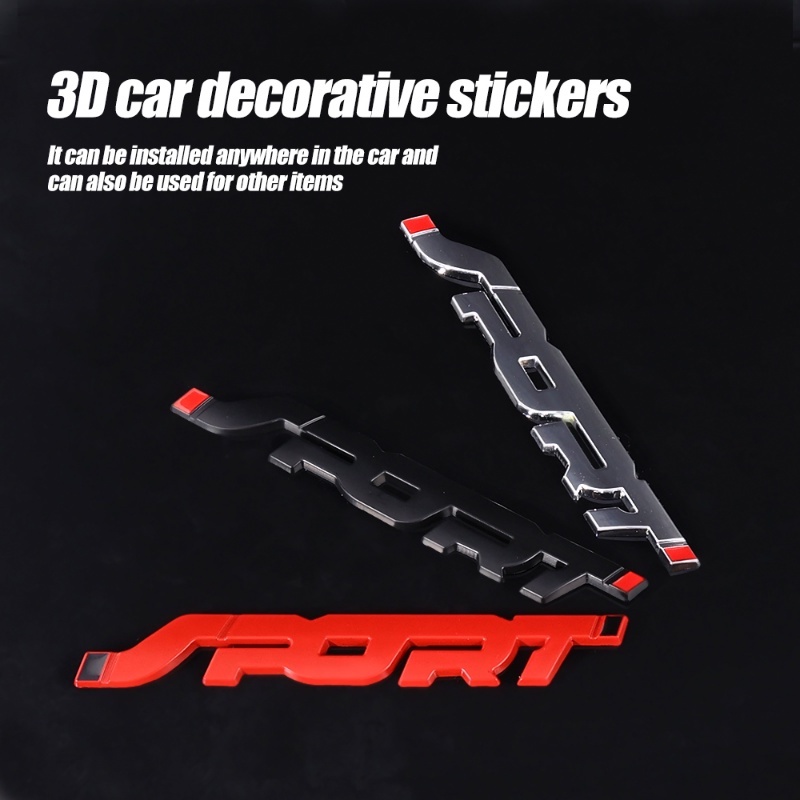 Miếng Dán Trang Trí Xe Hơi Tự Dính Chống Thấm Nước Có 3 Màu Chất Lượng Cao