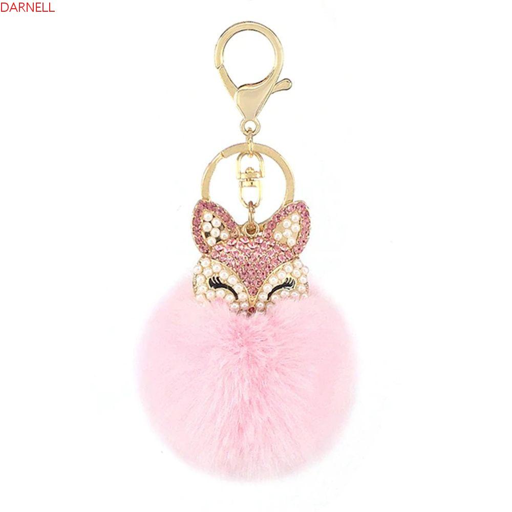 Móc Khóa Búp Lông Mềm Mại Dễ Thương